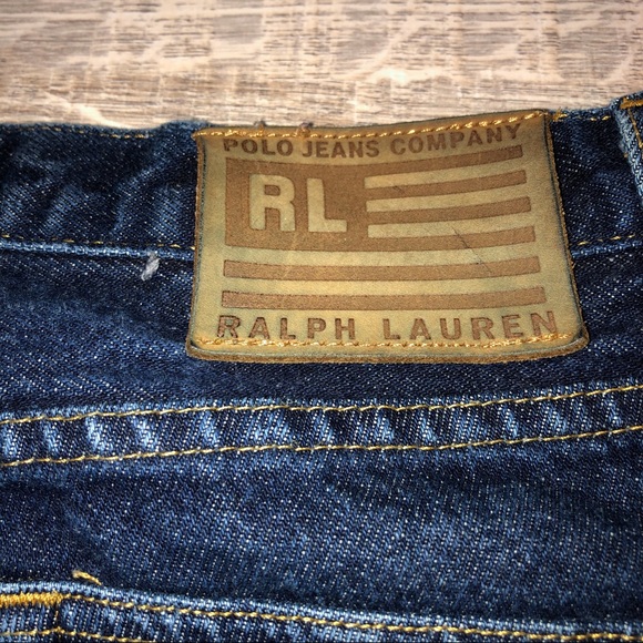 Low Rise Polo Ralph Lauren Dark Wash Jeans - Picture 5 of 5